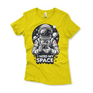 Baby Long I Need My Space amarelo canário