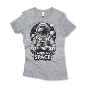 Baby Long I Need My Space cinza mescla