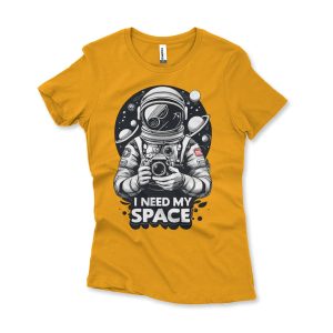 Baby Long I Need My Space laranja