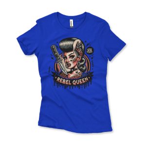 Baby Long Rebel Queen Azul Royal