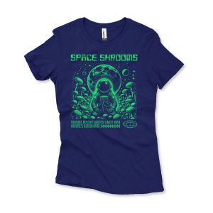 Baby Long Space Shrooms azul marinho