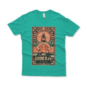 Camiseta Estonada Divine DJS verde bandeira