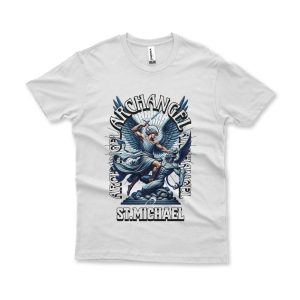 Camiseta Archangel St. Michael branco