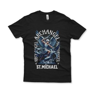 Camiseta Archangel St. Michael preto