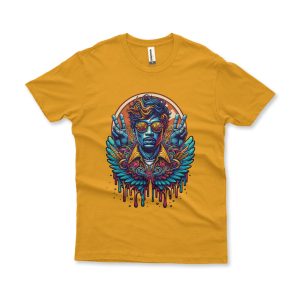Camiseta Chill & Fly amarelo ouro