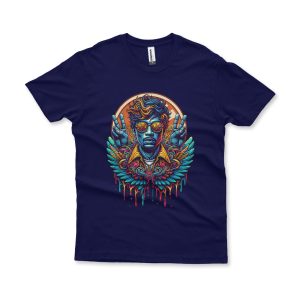 Camiseta Chill & Fly azul marinho