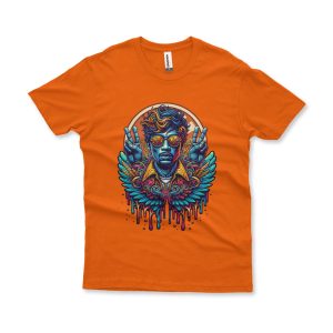 Camiseta Chill & Fly laranja