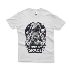 Camiseta I Need My Space branco