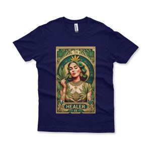 Camiseta The Healer azul marinho
