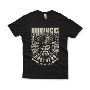 Camiseta Vikings Brothers preto