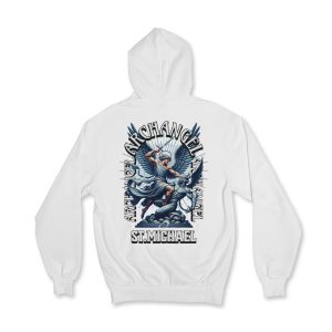 Moletom Zíper Archangel St. Michael branco