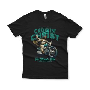 Camiseta Jesus Rider preto
