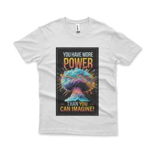 Camiseta More Power branco