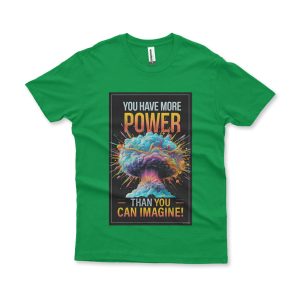 Camiseta More Power verde bandeira
