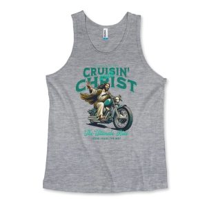 Regata Jesus Rider cinza mescla